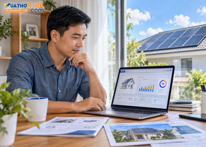 chi phí lắp điện mặt trời 3kw