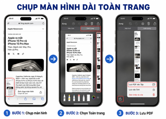 chụp ảnh màn hình iphone