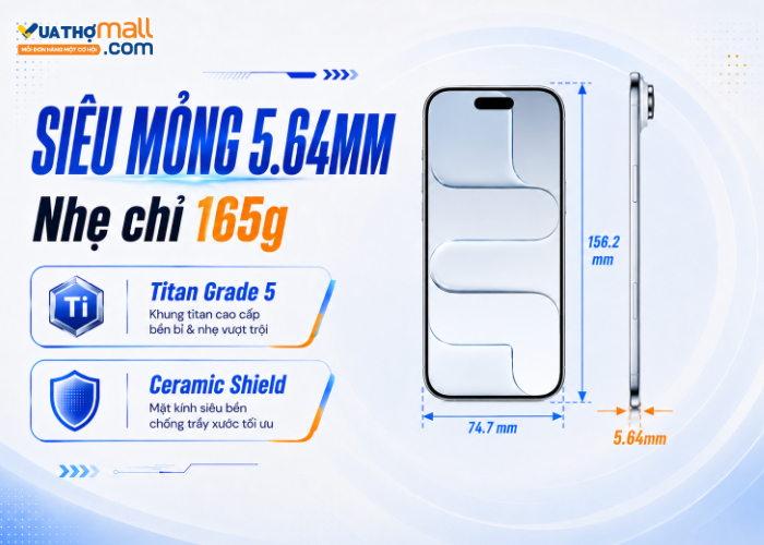 iphone air bao nhiêu inch