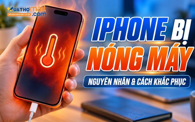 Top 10 nguyên nhân iPhone bị nóng máy & cách khắc phục