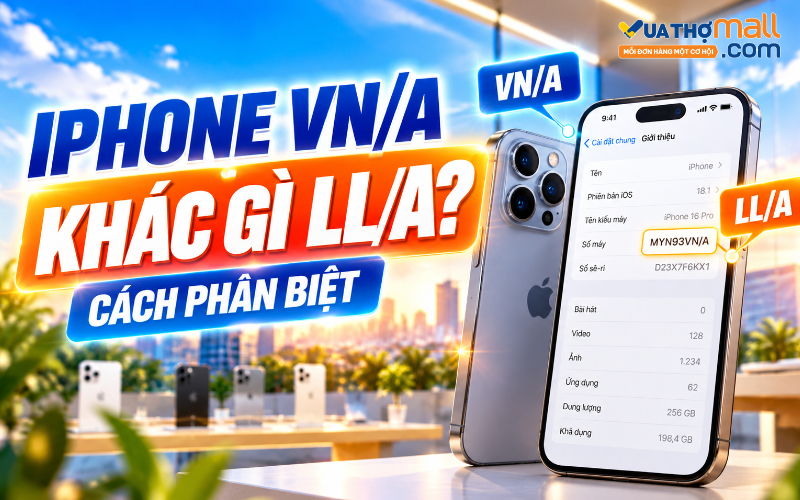 iPhone VN/A là gì? Khác gì LL/A, nên mua loại nào?