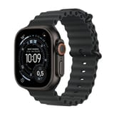 Watch Ultra 3 GPS + Cellular 49mm Apple Viền Titanium Dây Ocean - Titan đen - ảnh 1