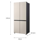 510 lít - Tủ âm tường - Inverter F51EG - ảnh 3