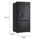 571 lít - Tủ nhiều cửa - Inverter LFD58BLMA - ảnh 3