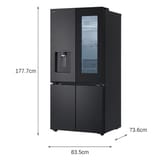 576 lít - Tủ nhiều cửa - Inverter LFD58BLMAI - ảnh 3