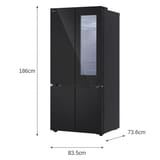 617 lít - Tủ nhiều cửa - Inverter LFB61BLGAI - ảnh 3