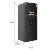 417 lít - Ngăn đá trên - Inverter SJ-W417WD-DG - ảnh 3