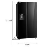 568 lít - Side by Side - Inverter GR-RS755WIA-PGV(22)-XK - ảnh 3