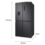 488 lít - Tủ nhiều cửa - Inverter RF48A4010B4/SV - ảnh 3
