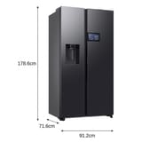 615 lít - Side by Side - Inverter RS90F65D2FSV - ảnh 3