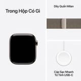 Watch Series 11 GPS + Cellular 42mm viền Titanium dây Milan - Titan tự nhiên - ảnh 3
