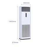 Tủ đứng Inverter 3 HP FVFC71AV1/RZFC71AGV19 - ảnh 2