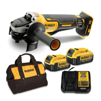 Máy Mài Góc DEWALT DCG406M2 20V Max 125mm — Không Chổi Than Chuyên Nghiệp - Máy Mài Góc DEWALT DCG406M2 20V Max 125mm — Kèm 2 Pin 4Ah, Sạc, Túi Vải - ảnh 1