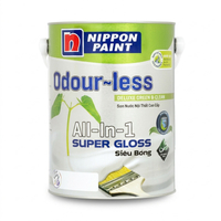 1L - Sơn nội thất Nippon NP Odour-Less All-In-1 Siêu Bóng - Sơn nội thất Nippon NP Odour-Less All-In-1 Siêu Bóng 1L - ảnh 1