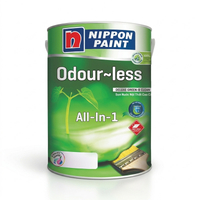 1L - Sơn nội thất cao cấp Nippon NP ODOUR-LESS ALL-IN-1 Bóng - Sơn nội thất cao cấp Nippon NP ODOUR-LESS ALL-IN-1 Bóng 1L - ảnh 1