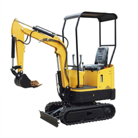 Máy xúc bánh xích mini Huateng HT-12 - Máy Xúc Bánh Xích mini Huateng Machinery HT-12 1.2 tấn - ảnh 3