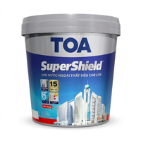 5L - Sơn Ngoại Thất TOA SuperShield Siêu Bóng - Sơn ngoại thất TOA SuperShield Siêu Bóng 5L - ảnh 1