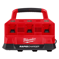 Trạm Sạc Nhanh 6 Cổng Milwaukee M18 PC6 SA - Trạm Sạc Nhanh 6 Cổng Milwaukee M18 PC6 SA - ảnh 1