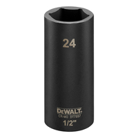 Đầu tuýp đen sâu DEWALT DT7557-QZ 24mm 1/2 inch - Đầu tuýp đen sâu DEWALT DT7557-QZ 24mm 1/2 inch - ảnh 1