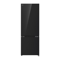 335 lít - Ngăn đá dưới - Inverter LBB33BLGA - Tủ lạnh LG Inverter 335 lít — Ngăn Đá Dưới Mặt Kính Đen LBB33BLGA  - ảnh 1