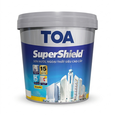 5L - Sơn Ngoại Thất TOA SuperShield Bóng Mờ