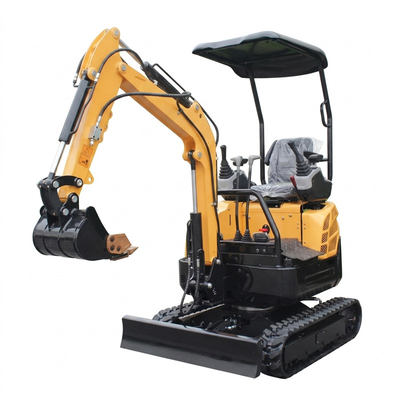 Máy xúc bánh xích mini Ronggong KT-13