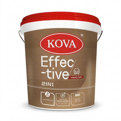 16L - Sơn Nội Thất KOVA Effective 2in1 Mờ Nền S