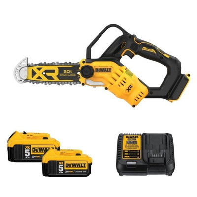 Máy Cưa Xích Tỉa Cành Dùng Pin DEWALT DCCS623BP2 20V MAX 8 inch