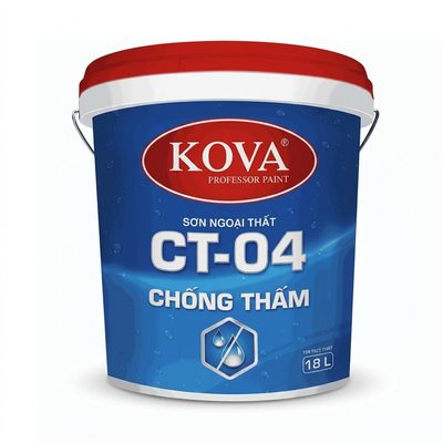 18L - Sơn Ngoại Thất Cao Cấp KOVA CT-04 Chống Thấm Bóng