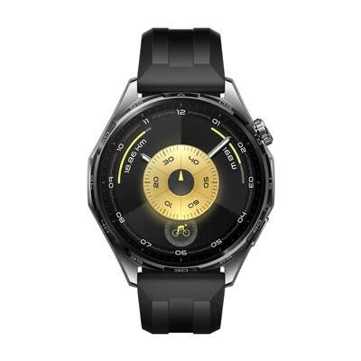 Watch GT 6 dây cao su 46mm - Đen