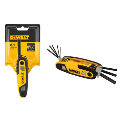 Bộ lục giác gập DeWALT DWHT0-70263 8 chi tiết