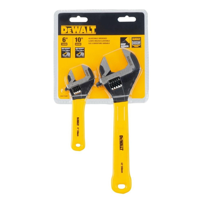 Bộ Mỏ Lết Điều Chỉnh DEWALT DWHT75497 2 Chi Tiết 6 inch & 10 inch
