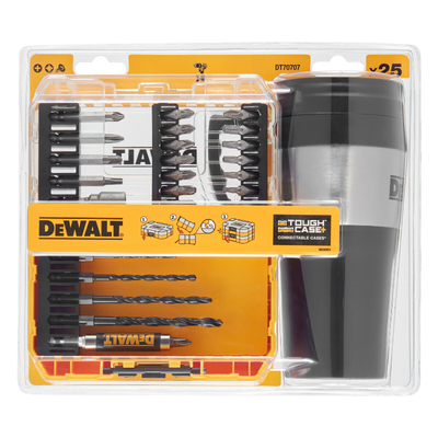 Bộ Mũi Khoan Vặn Vít DEWALT DT70707-QZ 25 Chi Tiết Kèm Ly Giữ Nhiệt