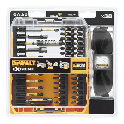 Bộ mũi vít đa năng DEWALT DT70740T-QZ 38 chi tiết kèm kính bảo hộ