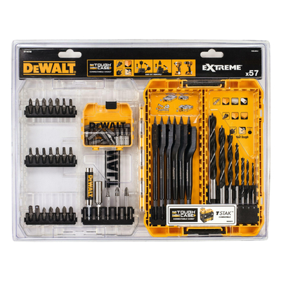 Bộ Mũi Khoan Vặn Vít DEWALT DT70758-QZ 57 Chi Tiết Tough Case