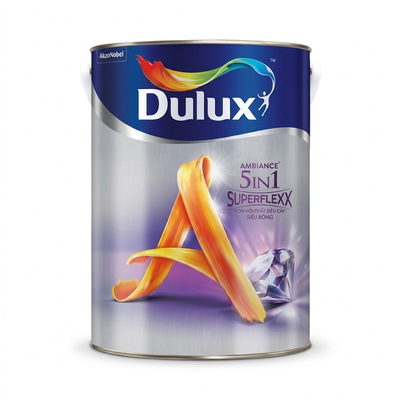 5L - Sơn Nội Thất Dulux Ambiance 5in1 Superflexx Siêu Bóng Z611B