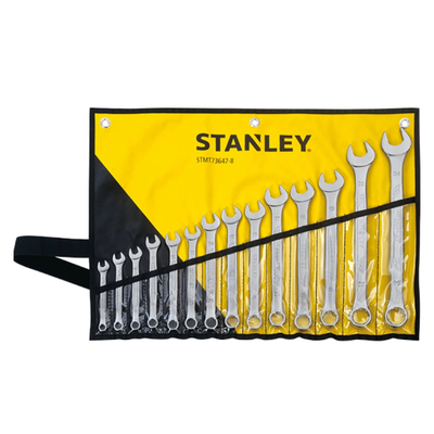Bộ cờ lê đầu tròng đầu mở Stanley STMT73647-8 14 chi tiết 8-24mm