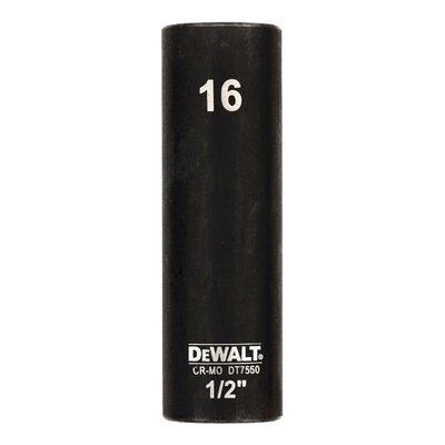 Đầu Tuýp Dài 16mm DEWALT DT7550-QZ 1/2 Inch Dùng Cho Máy Siết Bu Lông