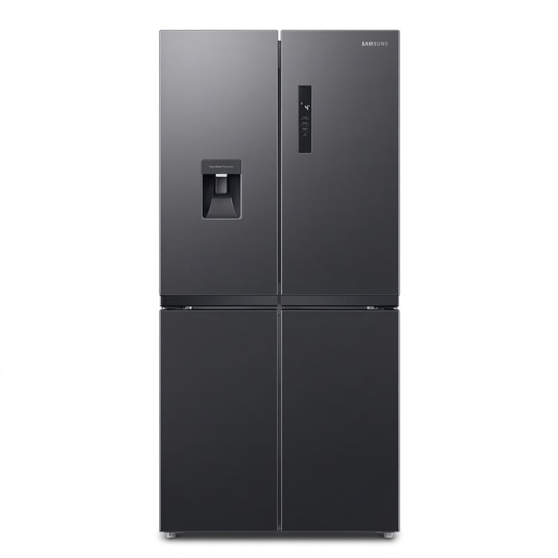Tủ Lạnh Samsung Inverter 488 lít — 4 Cửa Twin Cooling Plus™ Ngăn Nước Ngoài RF48A4010B4/SV