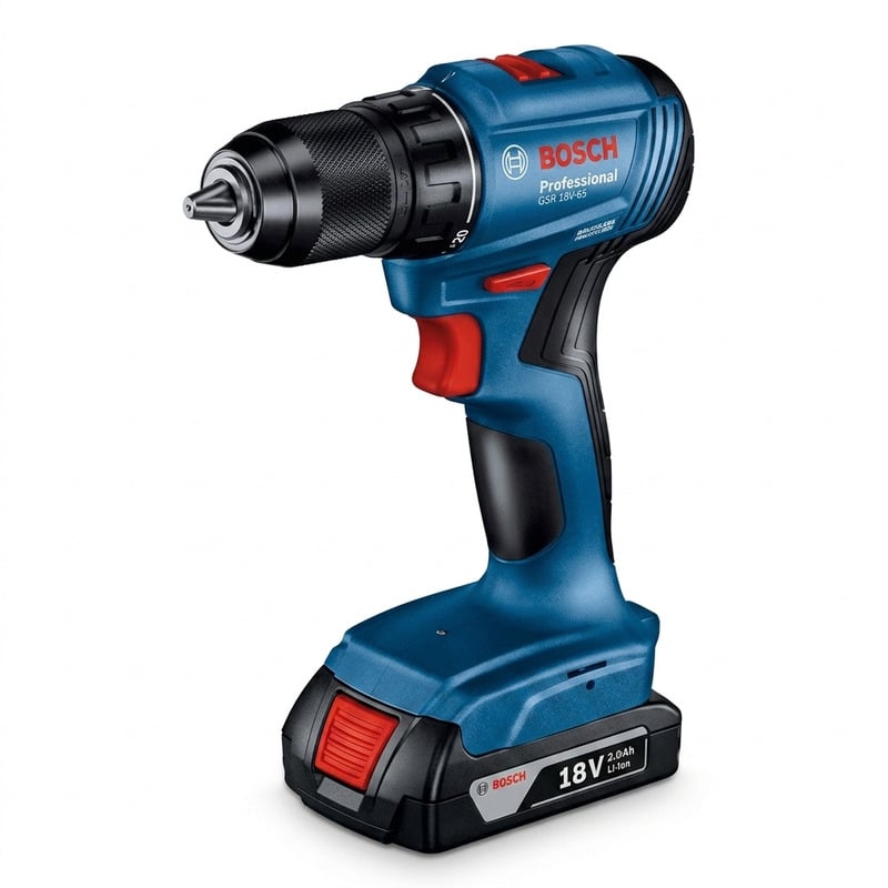 Máy Khoan Vặn Vít Dùng Pin Bosch GSR 18V-65 Solo (06019N30K2)
