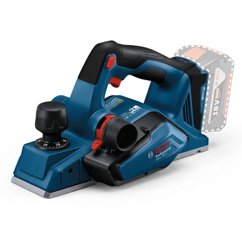 Máy Bào Gỗ Dùng Pin Bosch GHO 185-LI Solo 18V (06015B5080)