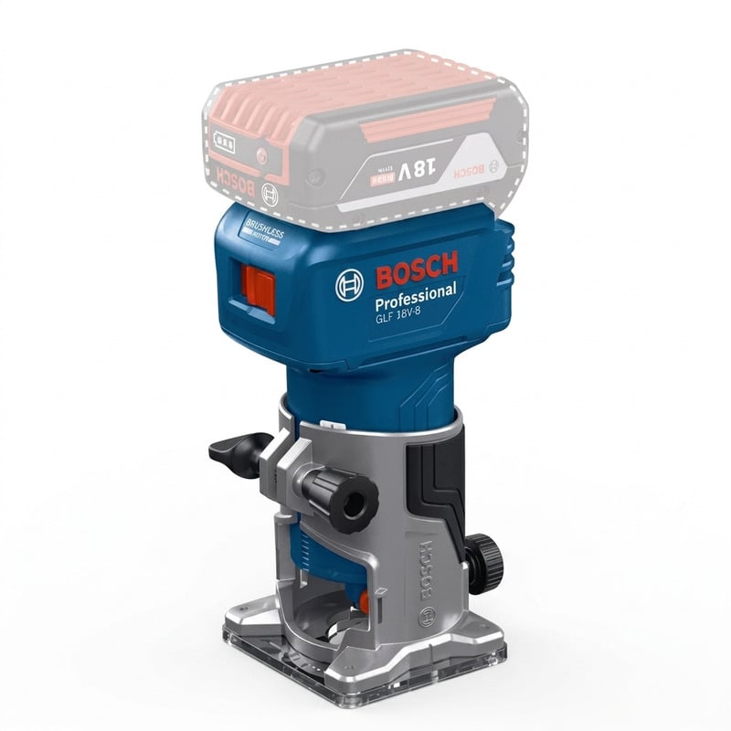 Đèn Pin Dùng Pin Bosch GLF 18V-8 Solo 18V