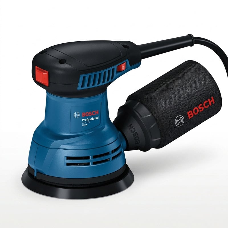 Máy Chà Nhám Quỹ Đạo Tròn Bosch GEX 125 280W