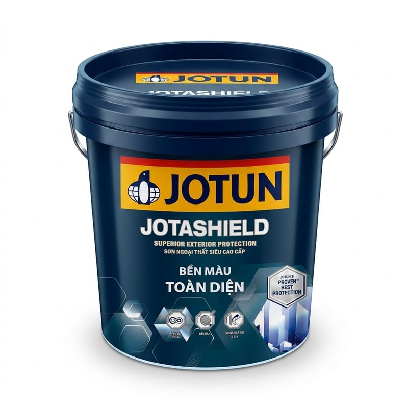 Sơn Ngoại Thất Jotun Jotashield Bền Màu Toàn Diện 15L