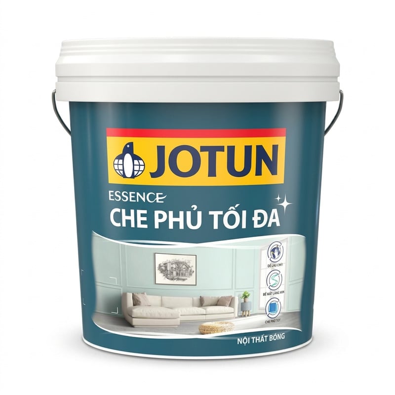 Sơn Nội Thất Jotun Essence Che Phủ Tối Đa Bóng 15L