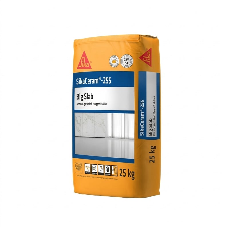 Keo Dán Gạch SikaCeram®-255 Big Slab 25kg