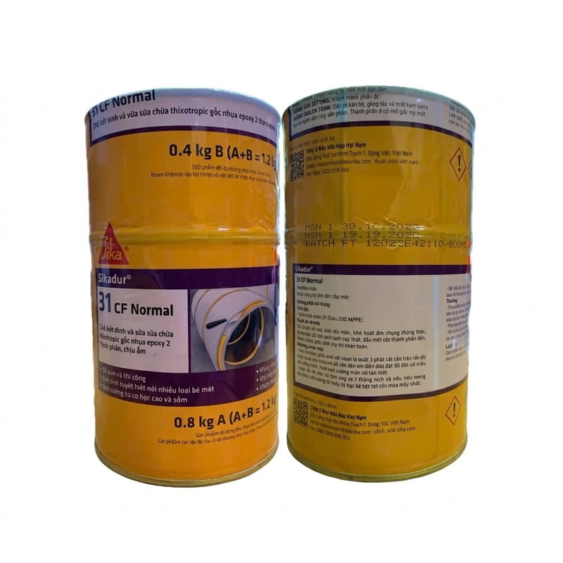 Keo Epoxy Sikadur 31 CF Normal 1.2Kg