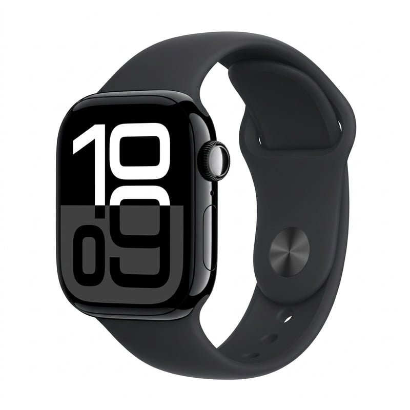 Apple Watch Series 10 GPS 42mm viền nhôm dây thể thao - Đen