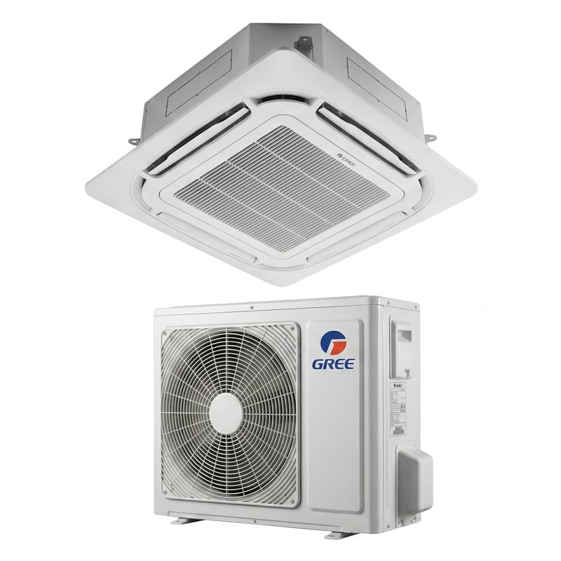 Máy lạnh âm trần Gree Inverter 2.5 HP GCC24S6I/GMC24S6I