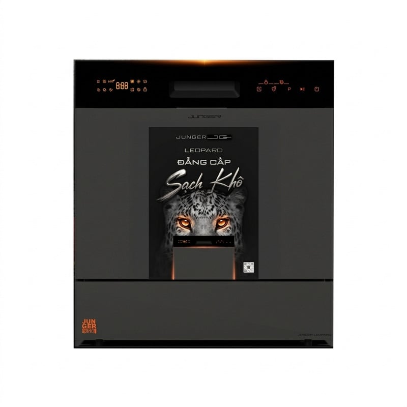 Máy rửa chén JUNGER Leopard DWJ-136-VG 12 - 13 bộ